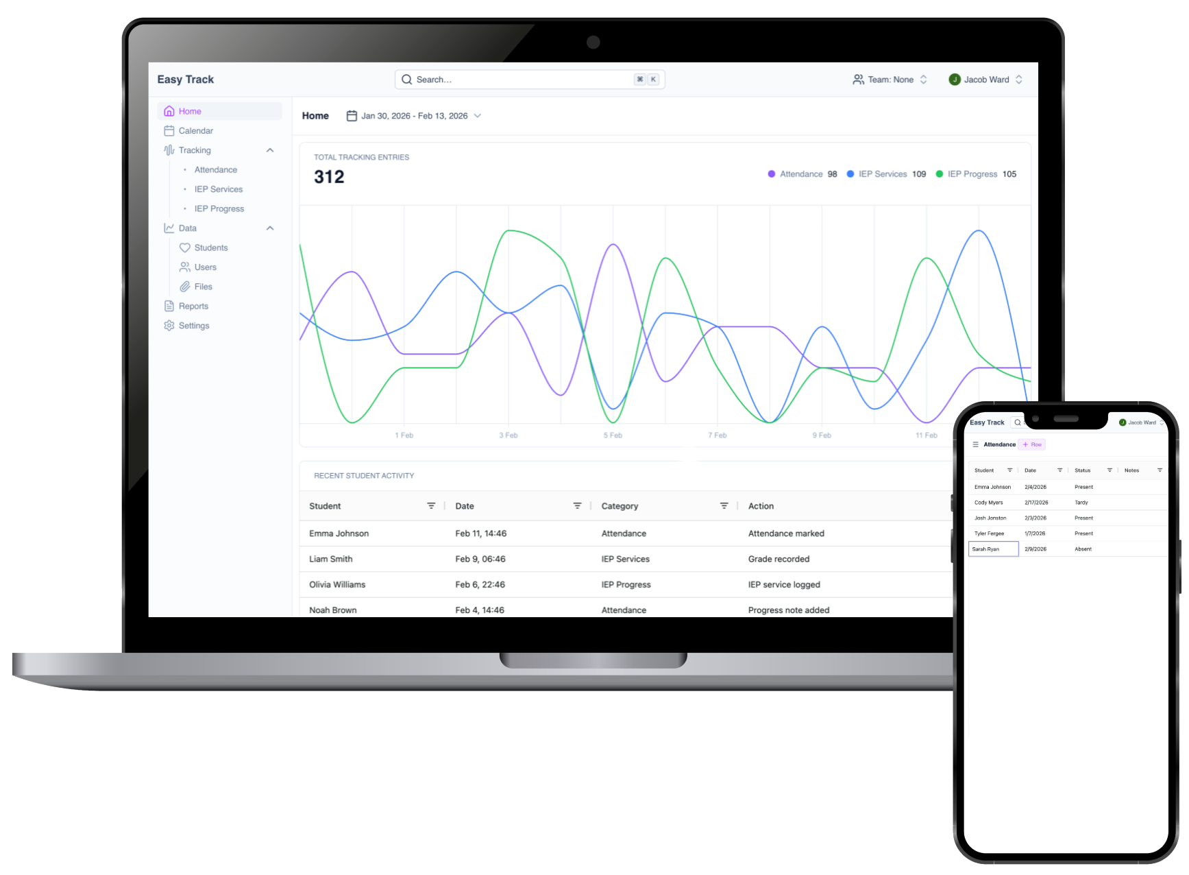 [Simplify]{.text-primary} how you document student records
